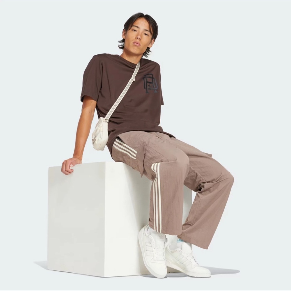 Adidas Men's Brown Cargo Pants